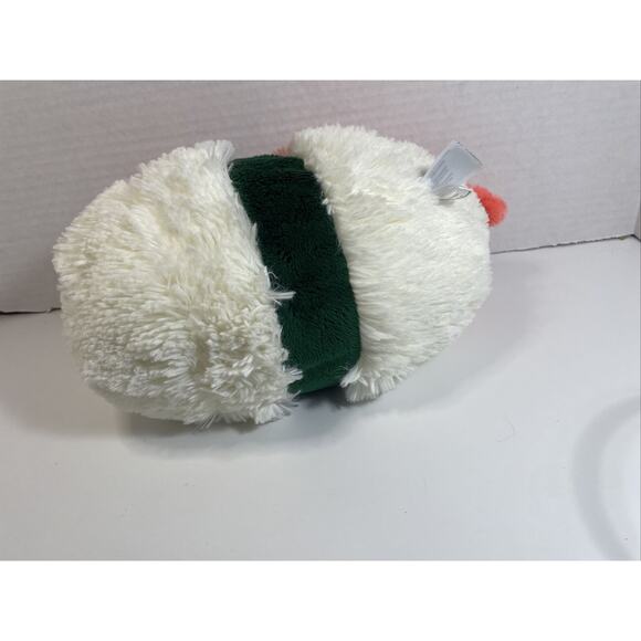 Squishable Mini Shrimp Sushi Plush Stuffed Food Smiley Furry Soft Rice Seaweed🍣 - Picture 8 of 12